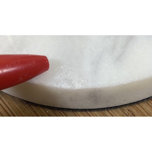 Midcentury Gold Sunburst Table Desk Clock Marble Base Made In USA 12" - Picture 8 of 16